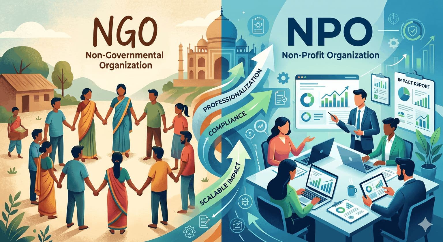 The Identity Shift: Why India’s NGOs Are Rebranding as NPOs