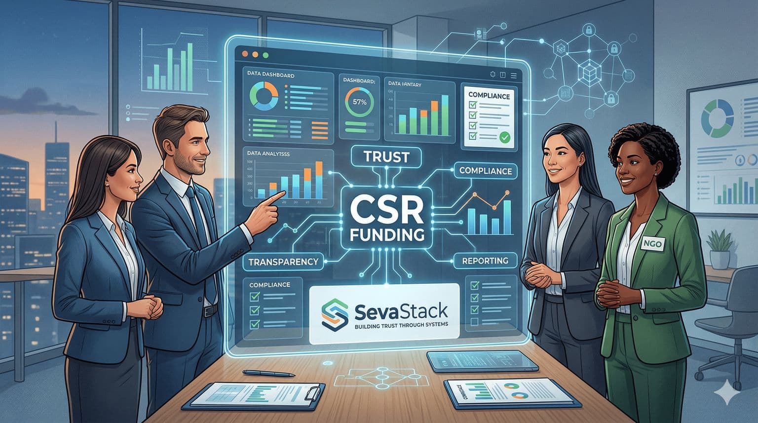 Why Companies Trust NGOs Using SevaStack Before Giving CSR Funding