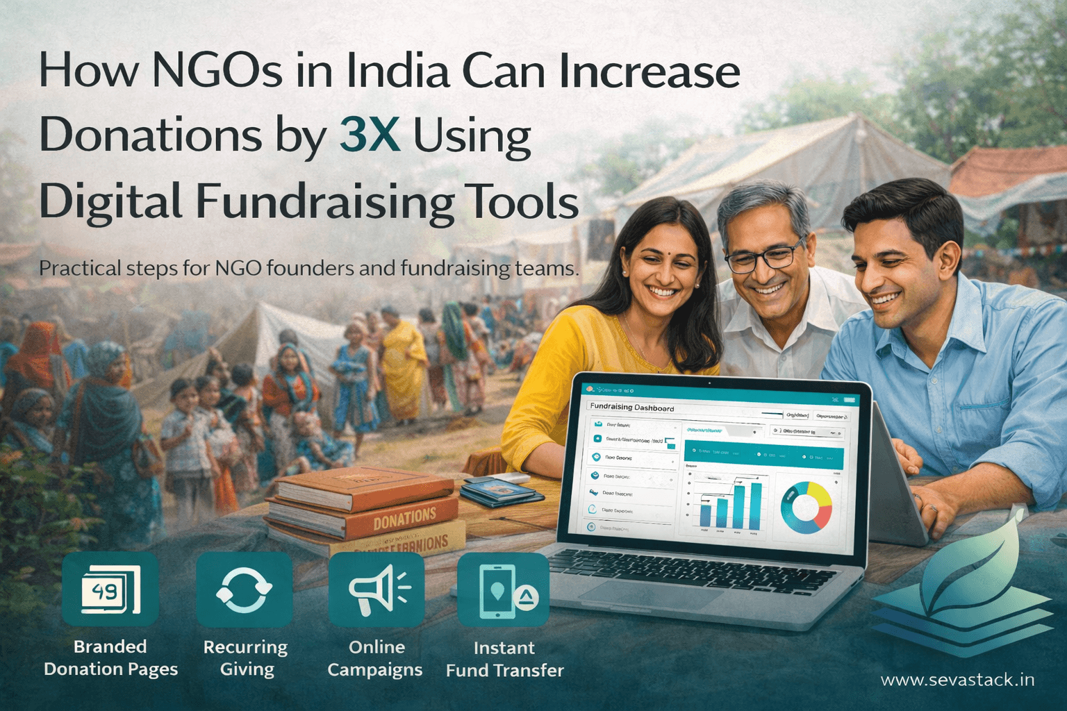 How Indian NGOs Can 3X Donations with Digital Tools