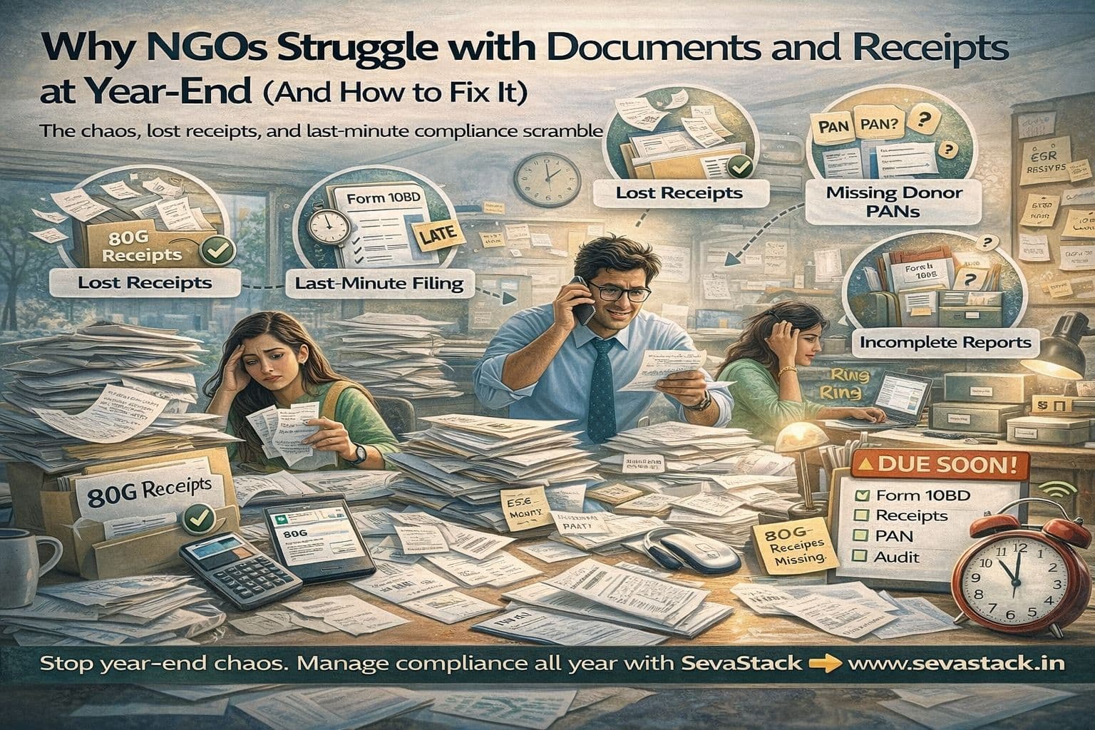 Why NGOs Struggle with Documents and Receipts at Year-End (And How to Fix It)